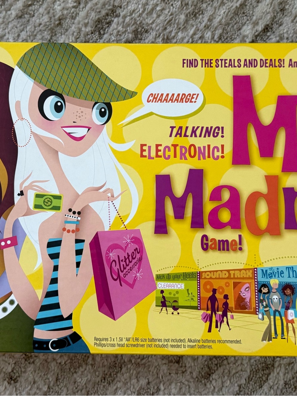 Talking Electronic Madri Game - Yellow